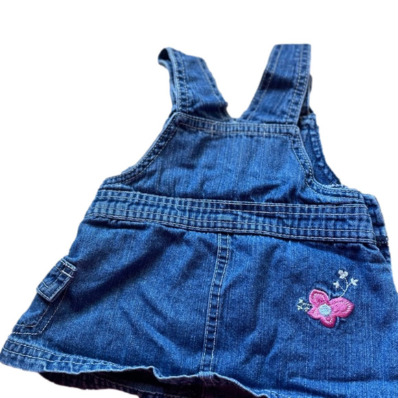 3/$20 Used denim baby dress 3 month see description and photos - Picture 3 of 3